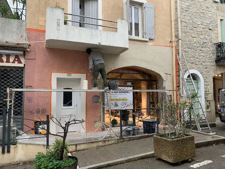 enduit de façade