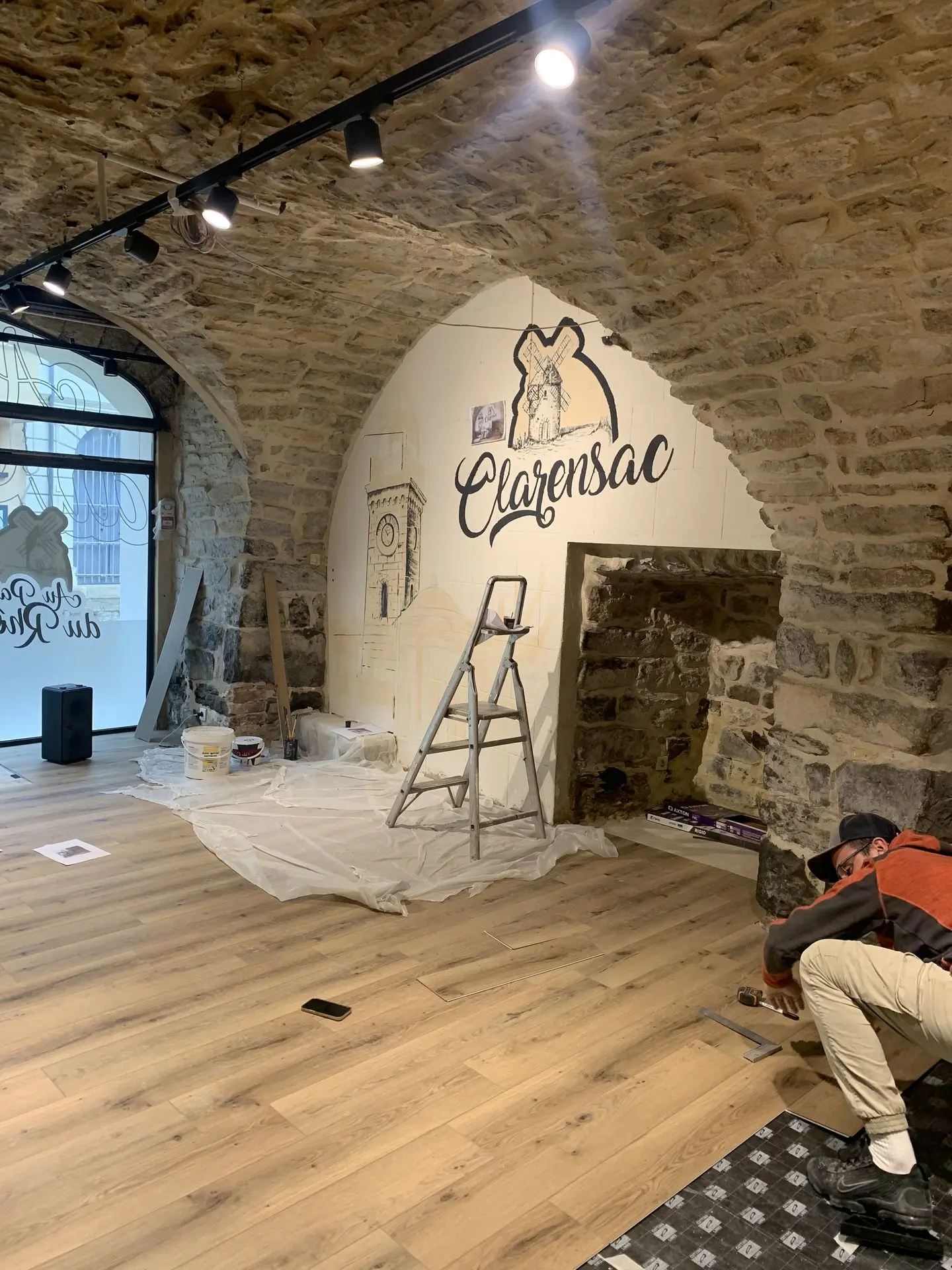 fresque en cours