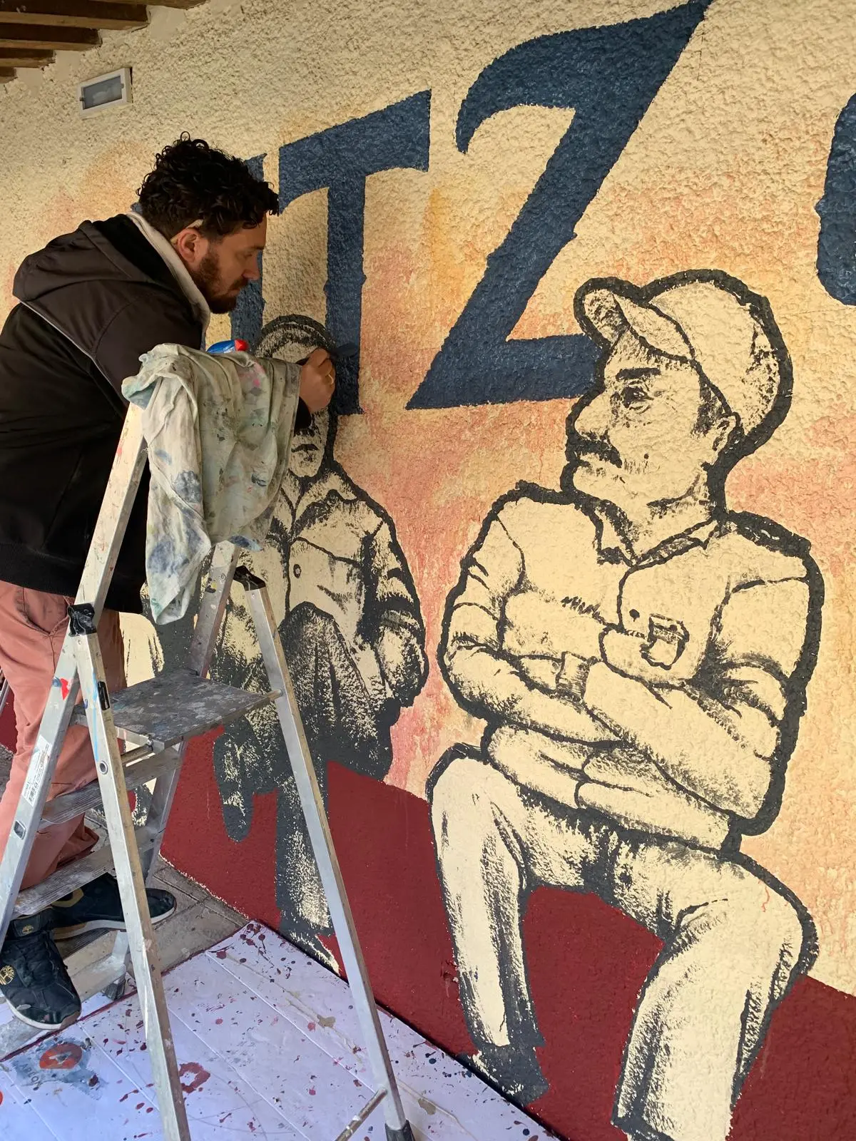 peinture des personnages