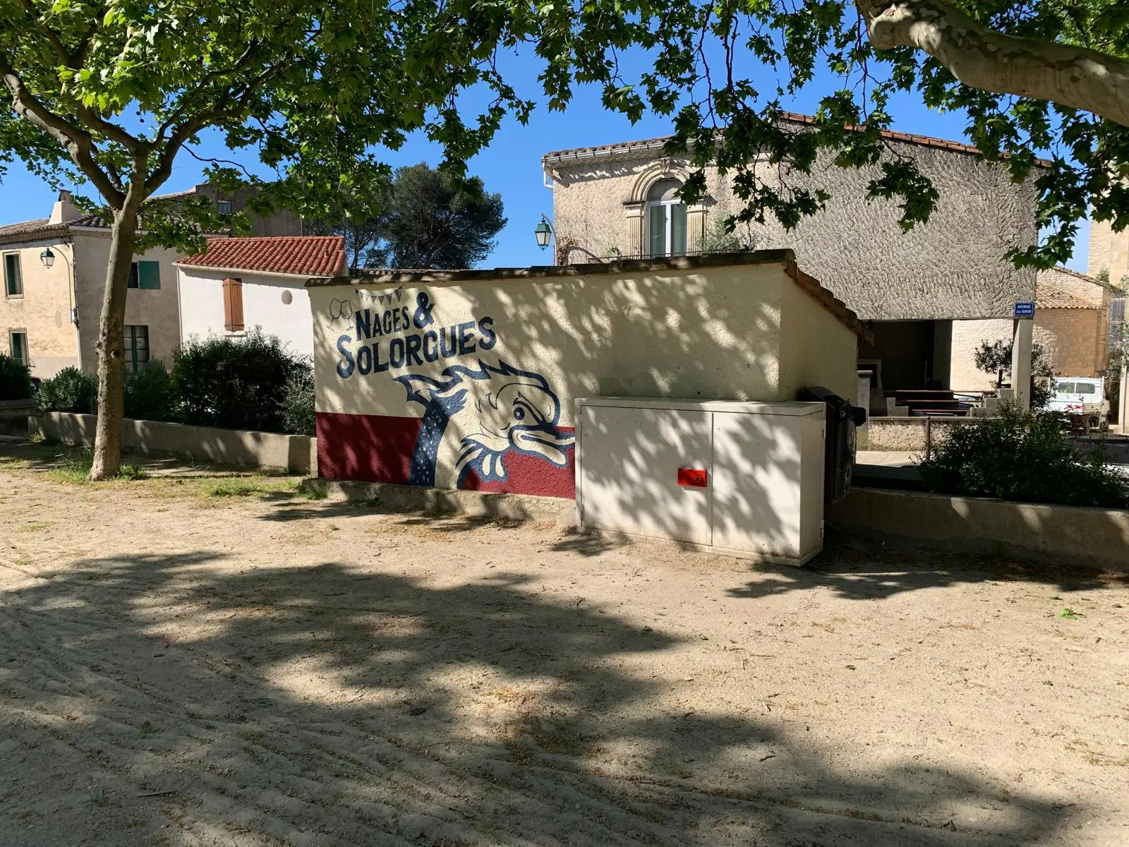 travail derrière