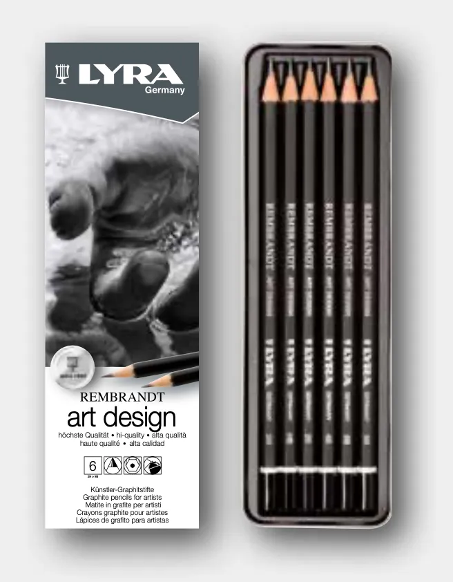 BOITE CRAYONS LYRA - 6pcs